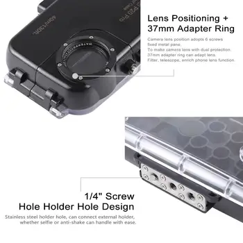40m/130ft Nepremočljiva Telefon Primeru za P20 Potapljanje Stanovanj Foto Video Ob Podvodni Kritje za P20 Pro Prostem