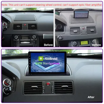 4G+64 G 9 palčni IPS avto večpredstavnostnih za Volvo XC90 2004 autoradio android radio coche avdio avto stereo XC 90 GPS navigator BT