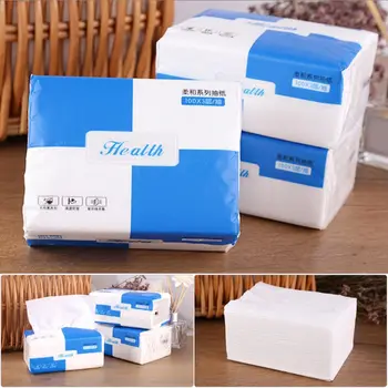 4Pcs Multifold Toaletni Papir Mehko Močno Series 3-Slojna Roll Listi Kopel Tkiva