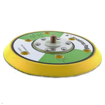 5 Palčni Polirni diski Strokovno 12000rpm Dual Action izsredni Brušenje Ploščica s 6 Luknjami in Kosmato Površino