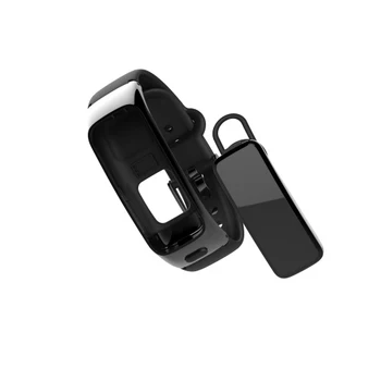 696 BY51 Bluetooth Slušalke Smart zapestnico, Srčni utrip, Krvni Tlak Monitor Pametna Zapestnica Šport Fitnes Tracker 2 v 1 Band