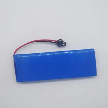 7.4 V litij-polimer baterija 1137108 s SM plug 6037107-2S1P se lahko uporablja za igrače 2500mah