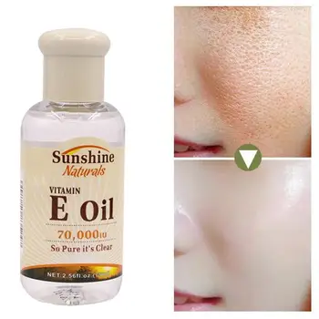 75ml Naravni Vitamin E Olje, Zjutraj In Zvečer Bistvene Serum Gube Obraza, Zob Anti-krekinga Zob Anti Olje T0E5