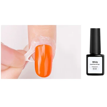 8ML Peel Off Tekočino Nail Art Trak iz Lateksa Cuticle Stražar Krema za Zaščito Prst Kože Orodja Manikura Nohtov Art Nego MPwell