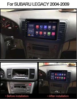 9 inch Android 9.0 avto radio navigacijski sistem gps ZA Subaru Legacy 2004-2009 multimedijski predvajalnik, radio autoradio stereo št 2 din
