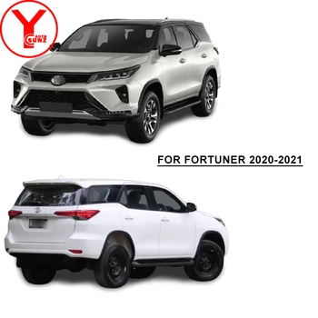 ABS Chrome Avto Rep Svetlobe Kritje Trim Za Toyota Fortuner Sw4 2020 2021 Zadaj Lučka za Prekrivanje Modeliranje Dekoracijo Pribor YCSUNZ
