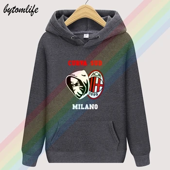 AC Milan Italija Italija Nogomet Calcio Futbol Camiseta Top Šport Hoodie Mens Moda Majica Puloverju Azijskih Velikost