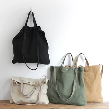 AETOO Velike zmogljivosti, platno vrečko enostavno art eno ramo torba ženske letnik preprost prenosni veliko platno torbici