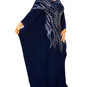 Afrika Oblačila Maxi Obleke 2021 Afriške Obleke Za Ženske Muslimanskih Dolgo Obleko Visoke Kakovosti Dolžina Moda Afriške Obleko Za Lady
