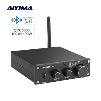 AIYIMA TPA3116 Bluetooth 5.0 Digitalni Ojačevalnik Zvoka 100Wx2 NE5532x4 OP Amp Hi-fi Stereo Zvok Zvočnikov Doma Ojačevalnik