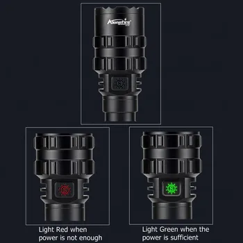 AloneFire G100 LED Taktična Svetilka Ultra Svetla USB Polnilne Nepremočljiva Scout svetlobe Baklo, Lov, plezanje flešev