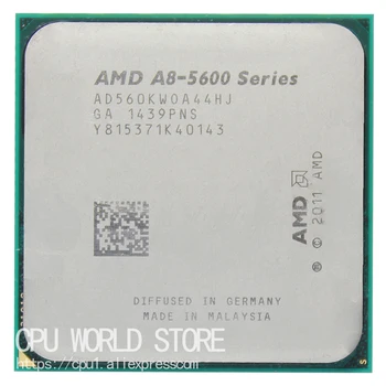 AMD A-Serije APU X4 A8-5600K A8 5600K 3.6 GHZ, 32NM 100W Socket FM2 Quad-Core CPU Procesor