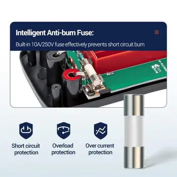 ANENG AN113B Smart Multimeter Visoko natančnostjo Samodejnega Anti-opekline Elektrikar Vzdrževanje Tranzistor Napetost Digitalni Prikaz Mete