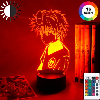 Anime Nočne Luči X Hunter Led Akril namizne Svetilke Anime Številke Desk Lampe za Otroke Otrok Spalnica Dekor S 16 Barv Daljavo