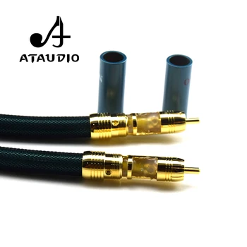 ATAUDIO Hi-end Audio 2 Kabel RCA Moški Moški Večpredstavnostna DVD Povezujejo vrhunske kakovosti Occ Dvojni RCA Dvojni RCA Kabel 1m 2m