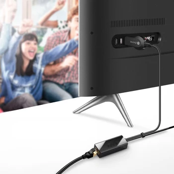 Avdio priključek Mikro USB na priključek RJ45 Ethernet Adapter za Amazon Ogenj TV Palico Google Domov Mini Chromecast Ultra 2 1 USB Napajanje
