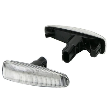 Avto Dynamic LED Strani Marker Osvetlitev Vključite Opozorilne Luči Strani Repetitorja Rumena Lučka za Mitsubishi Lancer EVO X 8351A001