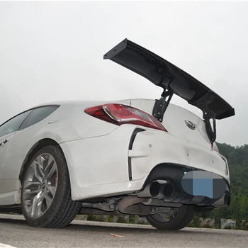 Avto Styling Ogljikovih Vlaken Materiala, Zadnji Strešni Spojler Rep Trunk Krilo Škorenj Ustnice Modeliranje Za Hyundai tiburon Genesis Coupe