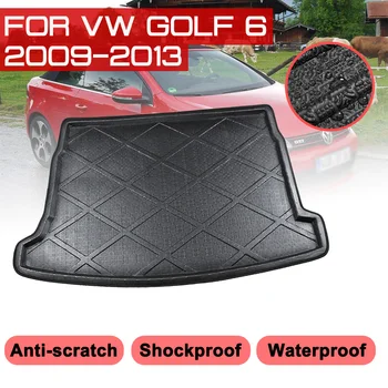 Avto Talna Obloga Preproga Za VW Golf 6 2009-2013 Zadaj Prtljažnik Anti-blato Pokrov