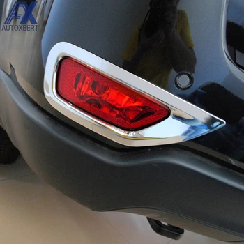 AX Zadaj Rep Luči za Meglo Lučka Odbijača Chrome Trim Kritje Za Jeep Grand Cherokee 2011 - 2016 2017 2018 2019 Avto-Styling