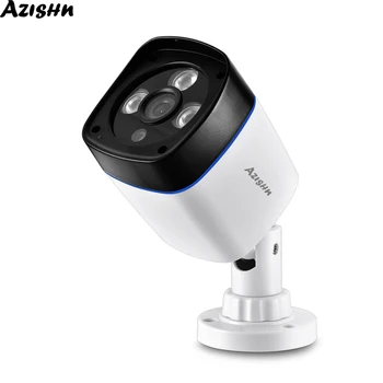 AZISHN H. 265 IP Kamero 1080P Varnost na Prostem Nepremočljiva 2MP Night Vision CCTV Video Nadzor Omrežja Cam 48V POE Neobvezno