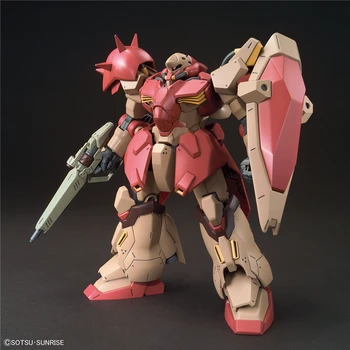 BANDAI Gundam HGUC 233 1/144 Me02R-F01 MESSER TIP-F01 model otroci sestaviti Robot Anime dejanje slika igrače