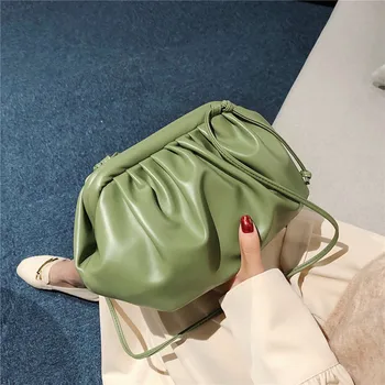 Barva Naguban Crossbody vrečko 2020 Novih kakovostnih PU Usnja Ženske Oblikovalec Torbici Visoka zmogljivost Ramenski Messenger Bag