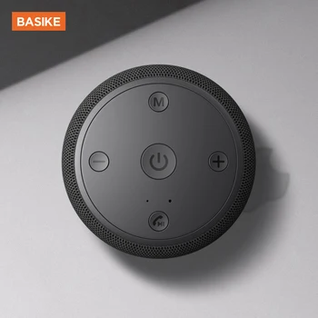 BASIKE Prenosni Mini Stolpec Zvočnik Bluetooth Nepremočljiva Močan Hi-fi Glasba, Mikrofon Zvočnik Zunanji Zvočnik