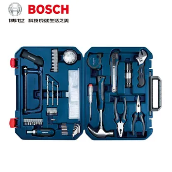 Bosch Večnamensko Gospodinjskih Popravilo Strojne Opreme Orodje Komplet Škatla Za Shranjevanje Lesnoobdelovalnih Tool Box Škatla Za Orodje 108 Delni Set
