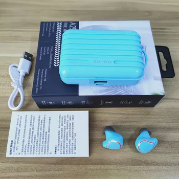 Brezžični V5.0 Bluetooth Slušalke HD Stereo Šport Vodotesne Slušalke Z Dvojno Mic in 2000mAh Baterija Polnjenje Primeru