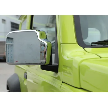 Chrome ABS Avto Rearview Mirror Kritje Trim Styling Za Suzuki Jimny 2019+ Zunanjost Auto Letve 2PCS/SET