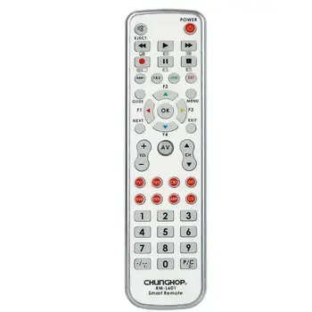 Chunghop Combinational daljinskem upravljalniku preberite daljinskim upravljalnikom za TV DVD CBL DVB-T AUX univerzalni krmilnik s kodo RM-L601 OZADJA