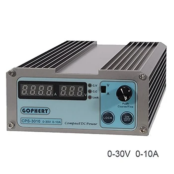 CPS-3010 30V 10A Natančno Digitalno Nastavljiv DC Napajanje Switchable 110V/220V Z OVP/OCP/OTP DC Napajanje 0.01 za 0,1 V
