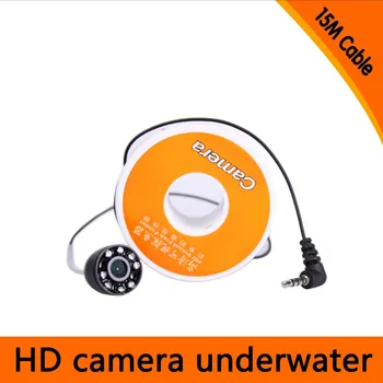 CR006H HD 1000 TVL Podvodni Ribolov Video Kamere za Ribe Finder 15m do 30 m; Super Močan Kabel je na Voljo IP68 Vodotesen