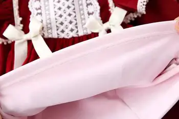 Dekleta Obleko 2020 Pozimi Novo Plus Žamet španska Princesa Otrok Prvi Rojstni dan Oblačila