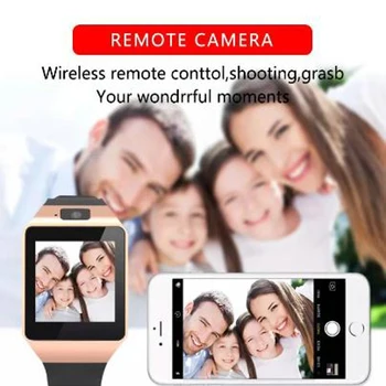 Digitalni Zaslon na Dotik Pametno Gledati DZ09 V18 S Kamero, Bluetooth ročno uro Kartice SIM Smartwatch Za Ios Android Telefoni Podpirajo