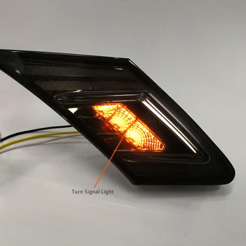 Dimljeni LED Strani Marker Lučka Rumena Vključite Opozorilne Luči Bele Luči Za Vožnjo Toyota 86 FT86 GT86 Scion FR-S
