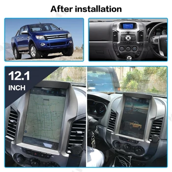 DSP Carplay navpično Tesla zaslon Android 9.0 Avto Multimedijski Predvajalnik Za Ford Ranger F250 2011+ GPS Radio, Auto stereo vodja enote