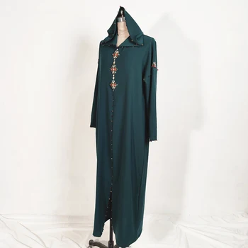 Dubaj Abaya Turčija Hidžab Muslimansko Obleko Afriške Obleke Za Ženske Abayas Islam Oblačila Haljo Musulman De Način Djellaba Femme Oman