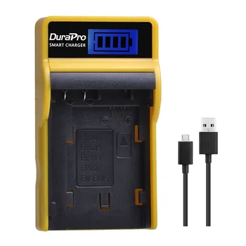 DuraPro 2pc1900mAh EN-EL15 EN EL15 Li-ionska Baterija + LCD USB Polnilec za Nikon D800E D800 D600 D7100 D7000 D7100 V1 MB-D14 Fotoaparat