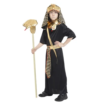 Egipt Faraon Kostume za Fante, Otroci Halloween Carnival Egipt Cosplay Vlogo Igrajo Fancy Stranka Enotna Obleka