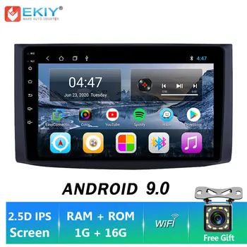 EKIY IPS Android 9.0 2 Din Igralec Za Chevrolet AVEO T250 2006-2012 Avto Večpredstavnostna Videa, GPS Navigacijo, Stereo Radio DVD-HU