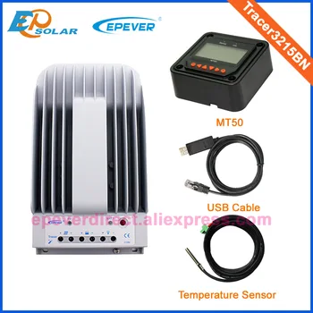 EPEVER MPPT Tracer3215BN 30A 30amp solarni krmilnik MT50 remote meter z USB in temperaturni senzor