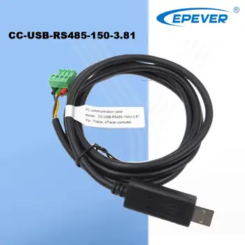 EPever PC Komunikacijski Kabel KP-USB-RS485-150U-3.81 Uporablja Za DuoRacer Serije Sončna Brezplačno Krmilnik za Povezavo USB za RS485