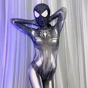 Erotično Joga Obleko Ženski Euramerican Spider Man Cos Enotno Obleko Eno Telo Tesno In Vroče Skušnjavi,