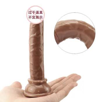 Erotično Mehkega Jelly Analni Vibrator Butt Plug Realističen Penis Močan Sesalni Dick Igrača za Odrasle G-spot Orgazem Seks Igrače za Ženske