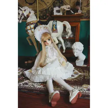 Fantasy Lolita Obleko Za 1/6 1/4 MSD 1/3 YOSD BJD Lutka Obleko Dollfie