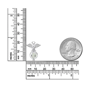 Fit Verodostojno Evropi charms Zapestnico žareče angel Obesek kroglice 925 sterling srebrni modni Nakit za Ženske, Darila