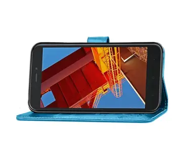 Flip Cvet Telefon Coque Silikonsko Ohišje za Samsung Galaxy S2 S3 Neo Duo S4 S5 Mini S7 S6 Rob S8 S9 Plus Denarnice Usnja Kritju