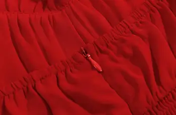 Francoski Poletje Navaden Rdeča Črna Spredaj Ruched Povoj Špageti Trak Mini Obleka Retro Seksi Dame Vezna Gor Obesi Obleke Ruffles